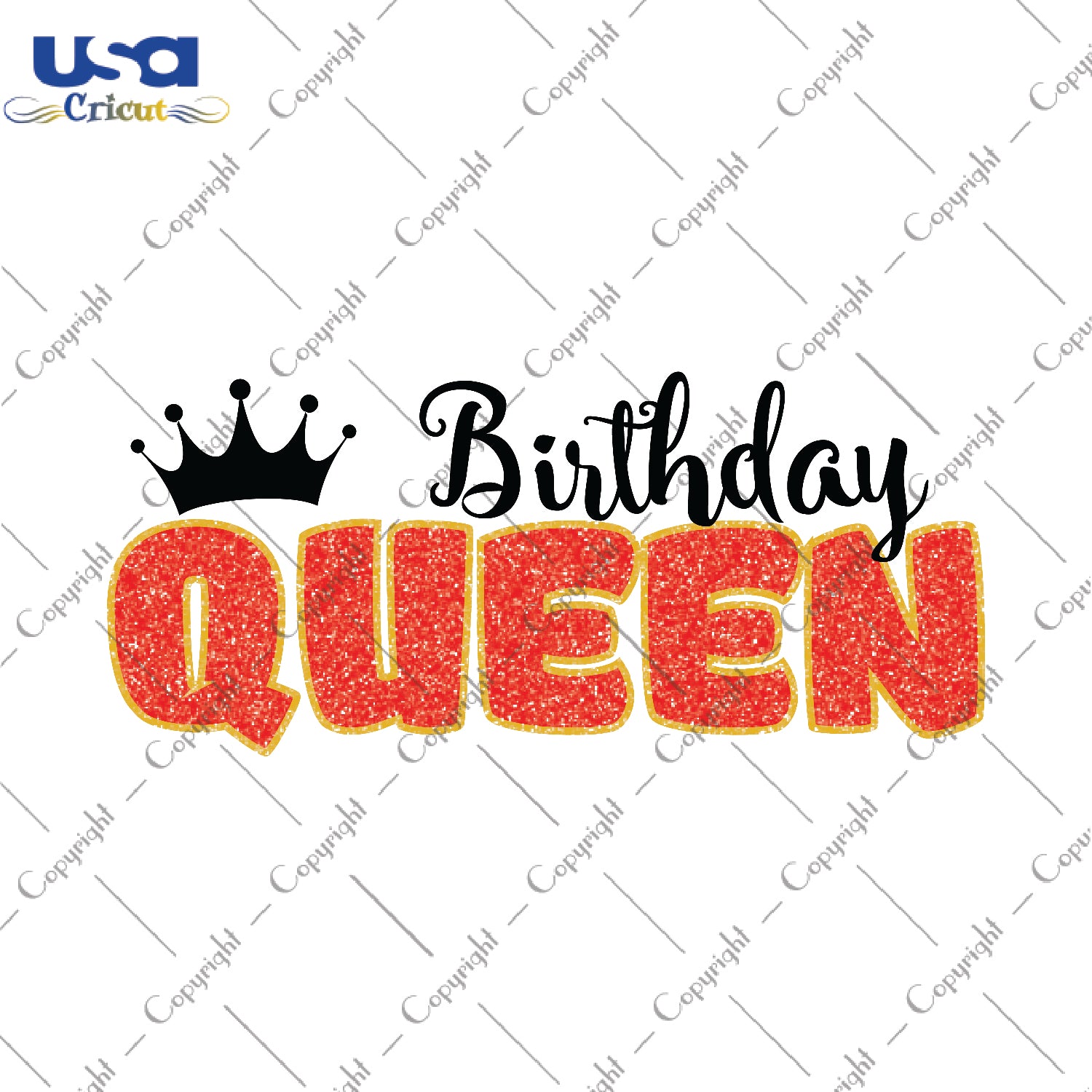 Birthday Queen Birthday Shirt Gifts, Shirt For Birthday Svg File Diy Crafts Svg Files For Cricut, Silhouette Sublimation Files - USA Cricut