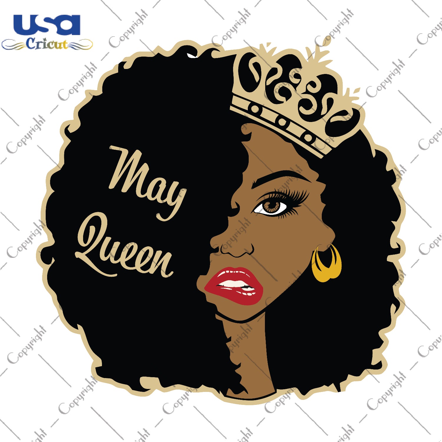 May Queen Birthday Gifts, Shirt For Birthday Queen Svg File Diy Crafts Svg Files For Cricut, Silhouette Sublimation Files - USA Cricut