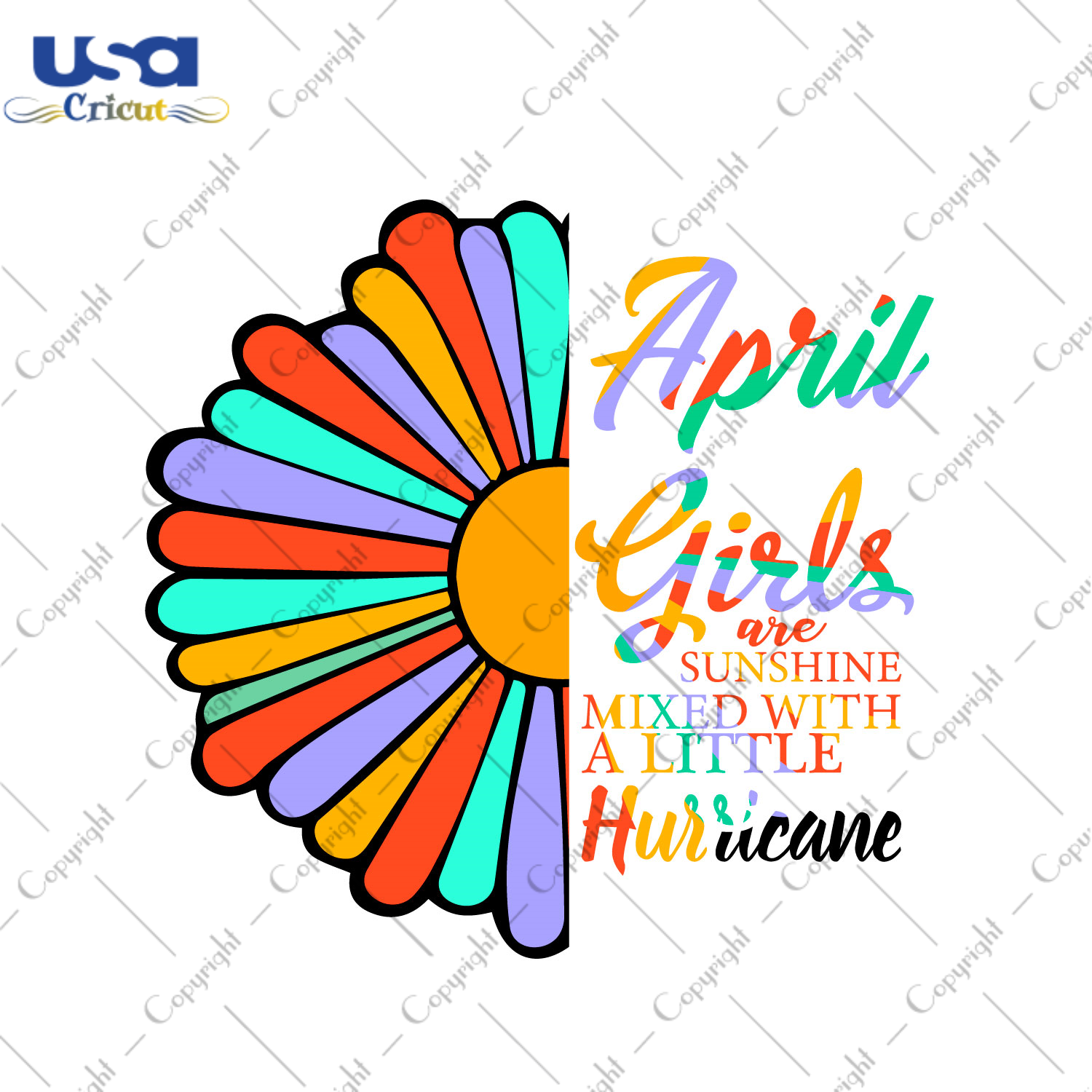 April Girls Are Sunshine Birthday Gift Diy Crafts Svg Files For Cricut, Silhouette Sublimation Files - USA Cricut