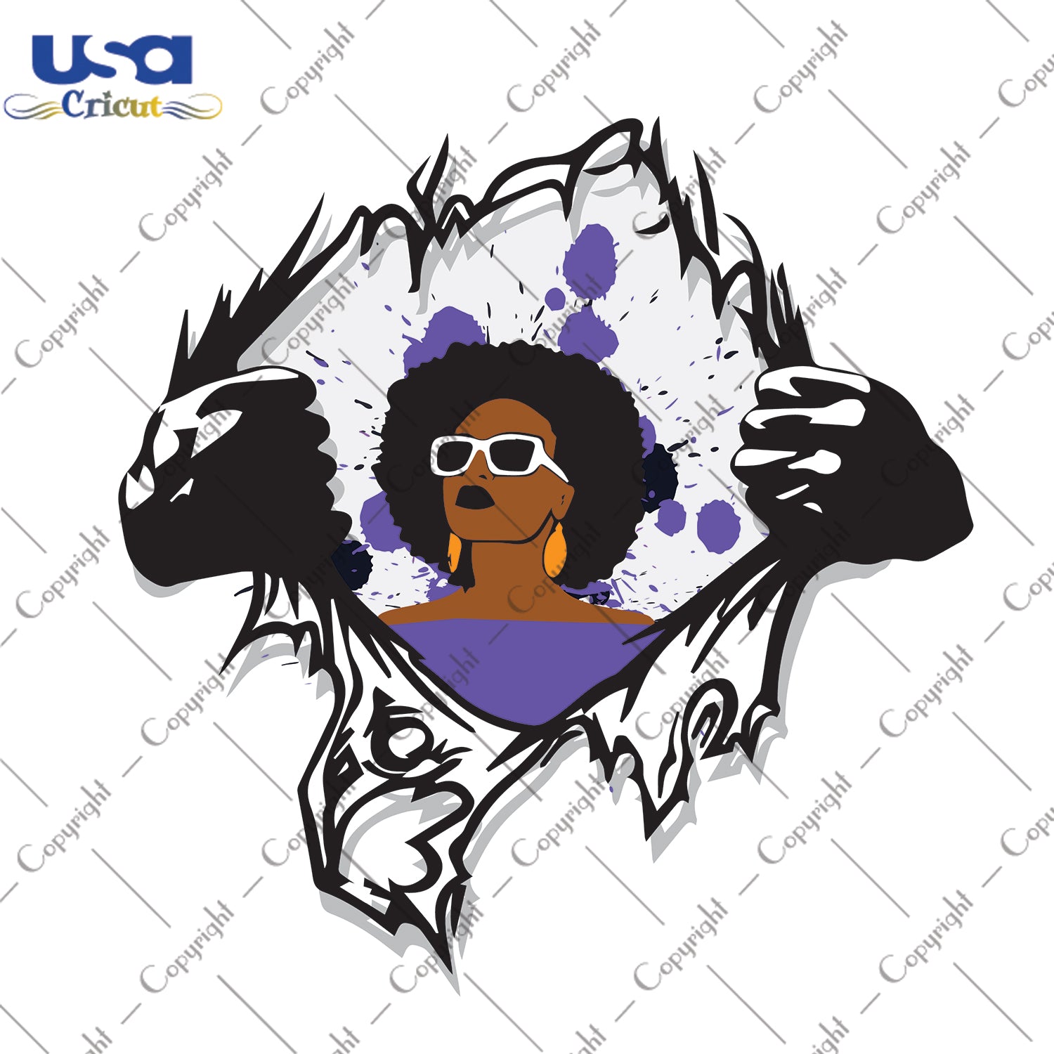 Black Girl Gifts, Shirt For Black Girl Svg File Diy Crafts Svg Files For Cricut, Silhouette Sublimation Files - USA Cricut