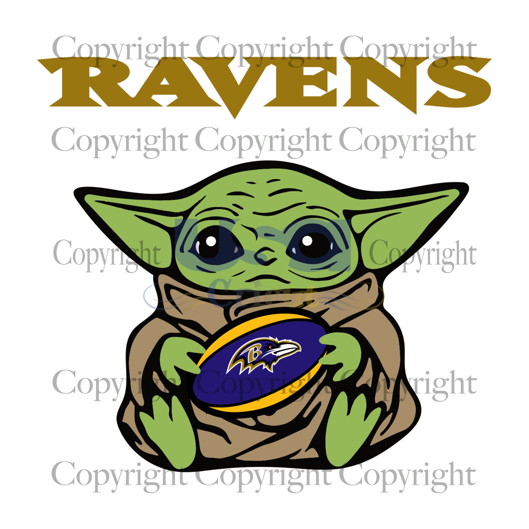 Baltimore Ravens Baby Yoda, Sport Svg, Baby Yoda Svg, Baltimore Ravens Svg, Diy Crafts SVG Files For Cricut, Silhouette Sublimation Files Shirt Design Ideas  Instant Download - USA Cricut