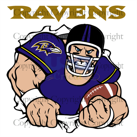 Baltimore Ravens Player, Nfl Svg, Sport Svg, Nfl Fabric, Printable Cricut & Silhouette Sublimation files Instant Download - USA Cricut