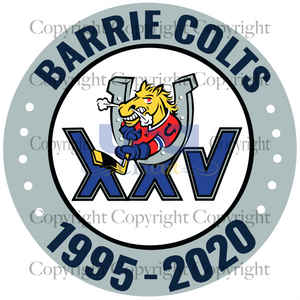 Barrie Colts 25th Anniversary, Barrie Molson, League Barrie Svg, Hockey Sport, Indianapolis Colts, Printable Cricut & Silhouette Sublimation files Instant Download - USA Cricut