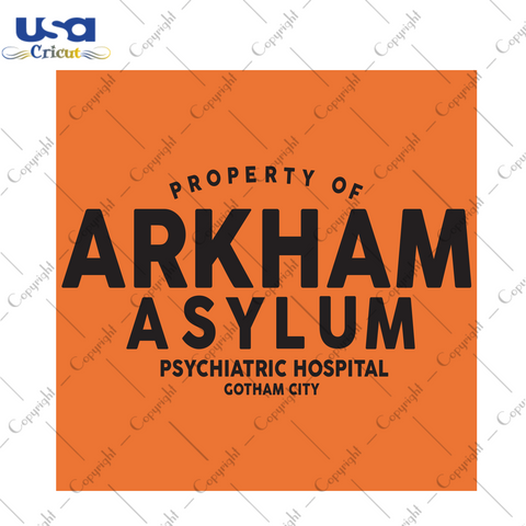 Batman Arkham Asylum Trending Gift Diy Crafts Svg Files For Cricut, Silhouette Sublimation Files