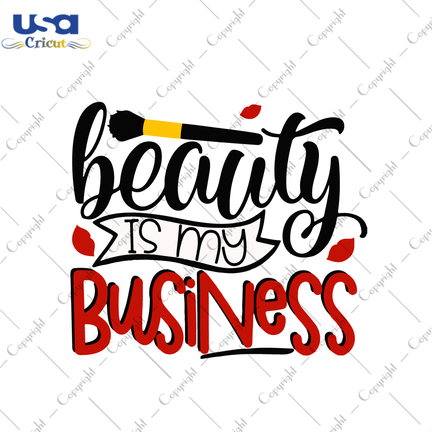 Beauty Is My Business, Trending Svg, Beauty Svg, Girl Svg, Make Up Svg, Beautician Svg, Makeup Artist Svg, Beauty Girl Svg, Mua Svg, Cosmetics Svg, Cosmetology, Lipstick Svg, Mascara Svg - US