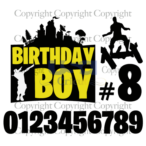 Birthday Boy Bundle Svg, Birthday Svg, SVG files for cricut instant download file - USA Cricut