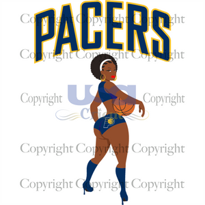 Black Girl Indiana Pacers Svg, Indiana Pacers Logo, Black Girl Basketball, Diy Crafts SVG Files For Cricut Instant Download File - USA Cricut