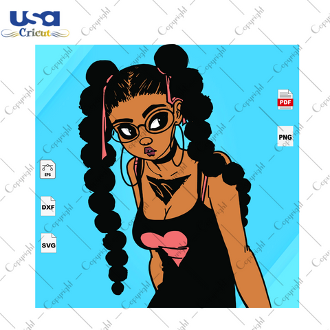 Black Girl Gift Diy Crafts Svg Files For Cricut, Silhouette Sublimation Files