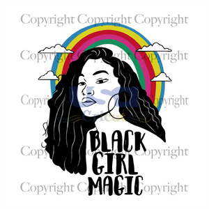 Black Girl Magic, Black Girl Svg, Black Women Svg, Diy Crafts SVG Files For Cricut, Silhouette Sublimation Files Shirt Design Ideas  Instant Download - USA Cricut