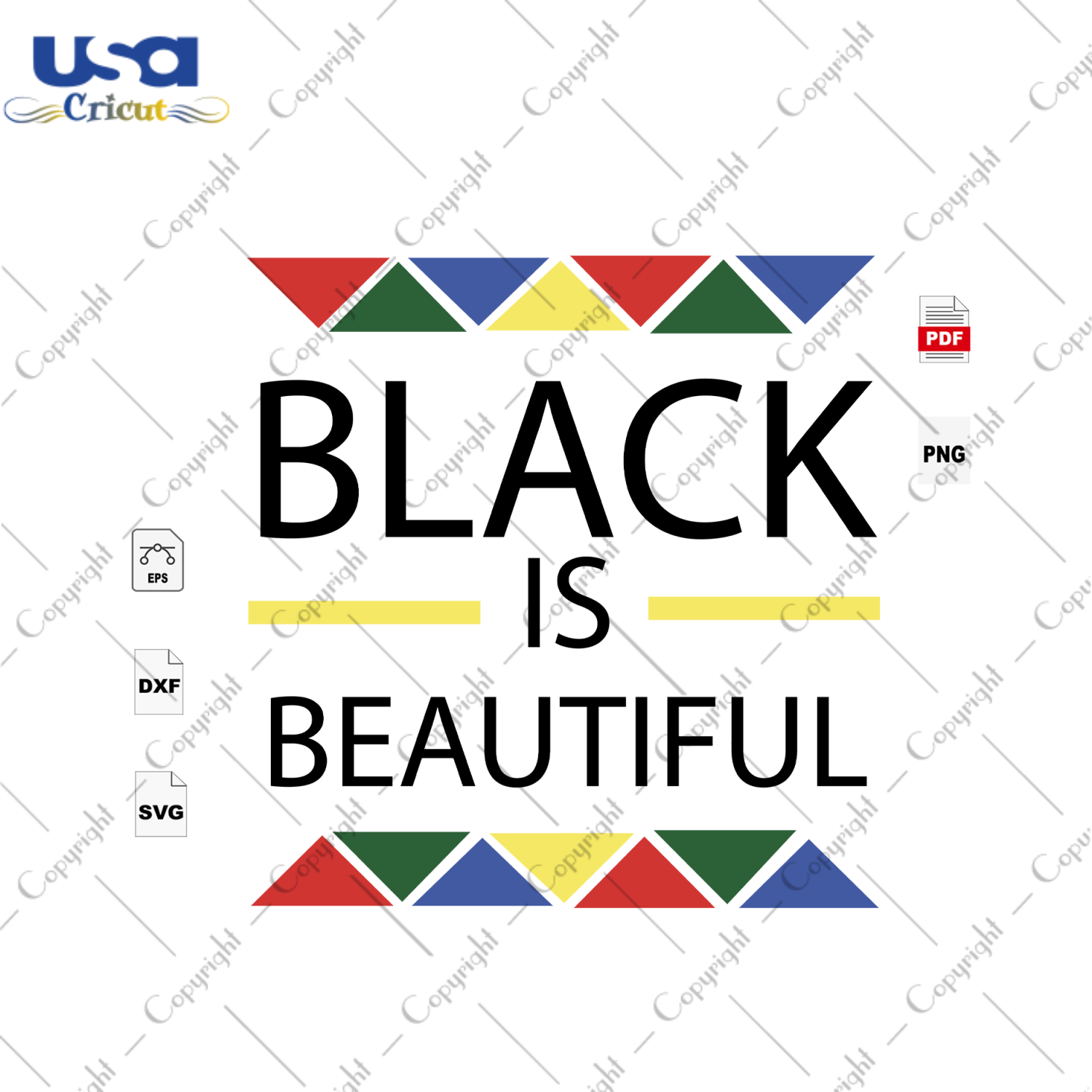 Black Is Beautiful Black Girl Gift Diy Crafts Svg Files For Cricut, Silhouette Sublimation Files