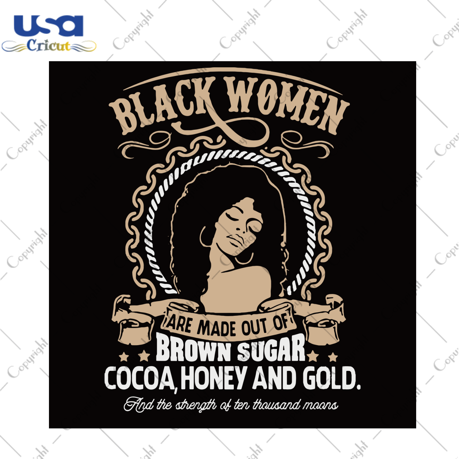 Black Women Are Made Out Of Brown Sugar Black Girl Gift Diy Crafts Svg Files For Cricut, Silhouette Sublimation Files