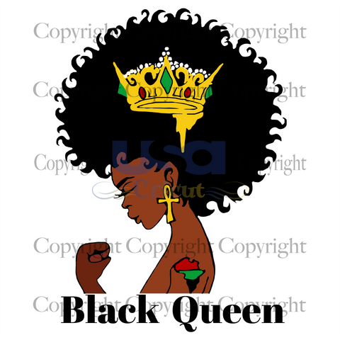 Black queen with crown svg, Black Girl Svg, Black Girl Magic svg, Diy Crafts SVG Files For Cricut, Silhouette Sublimation Files Shirt Design Ideas  Instant Download - USA Cricut