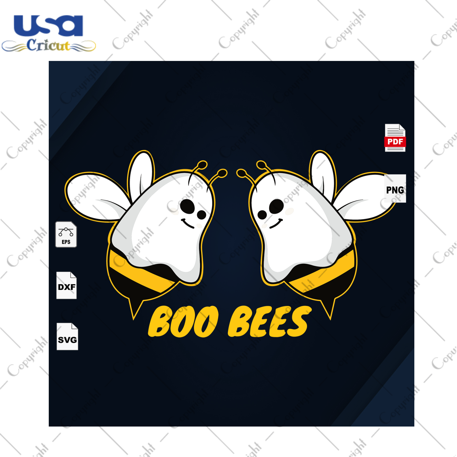 Boo Bees, Boo Bee svg, Boo Bee Vector, Yellow Boo Bee Svg, Boo Bee Design, Boo Bee Art, Boo Bee Clipart, Boo Bee Background, Halloween Svg, Halloween Shirt, Scary Halloween, Halloween Vector 