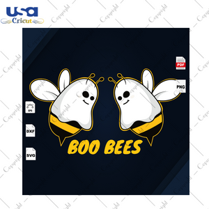 Boo Bees, Boo Bee svg, Boo Bee Vector, Yellow Boo Bee Svg, Boo Bee Design, Boo Bee Art, Boo Bee Clipart, Boo Bee Background, Halloween Svg, Halloween Shirt, Scary Halloween, Halloween Vector 