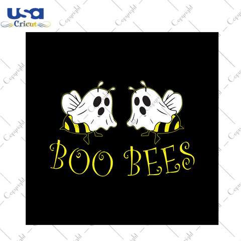 Boo Bees, halloween svg, halloween gift, halloween shirt, halloween day, gift for halloween, boo bees svg, bee svg, cute bee, funny bee, bee shirt, nightmare svg, svg cricut, cricut svg, silh