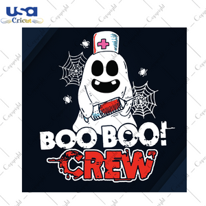 Boo Boo Crew Nurse, Halloween Svg, Boo Svg, Halloween Boo Svg, Boo Nurse Svg, Nurse Svg, Boo Crew Svg, Halloween Gift, Halloween Shirt, Scary Halloween, Halloween Party, Funny Halloween, Hall