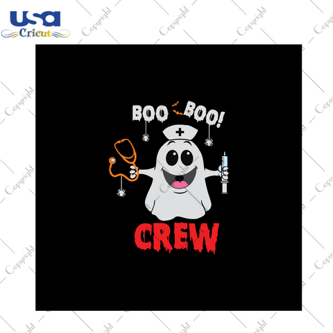 Boo Boo crew, Halloween svg, Halloween clipart, Halloween vector, Halloween gift, Halloween shirts, Boo svg, Boo shirts, Boo Halloween gift, Svg cricut, Silhouette svg files, Cricut svg, Silh