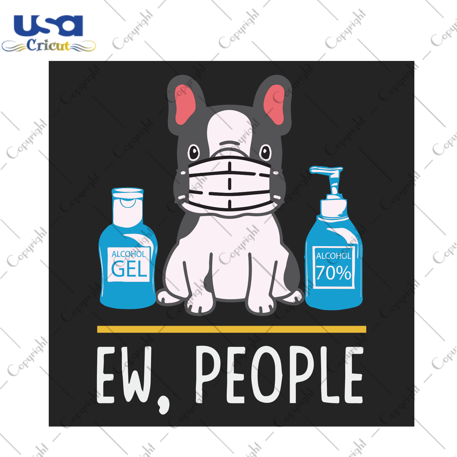 Boston Terrier Dog Face Mask Hand Sanitizer Funny Ew People Trending Gift Diy Crafts Svg Files For Cricut, Silhouette Sublimation Files