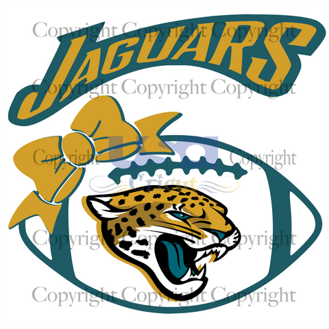 Bow Rugby Jaguars Svg, Nfl League Svg, Sport Svg, Diy Crafts SVG Files For Cricut Instant Download File - USA Cricut