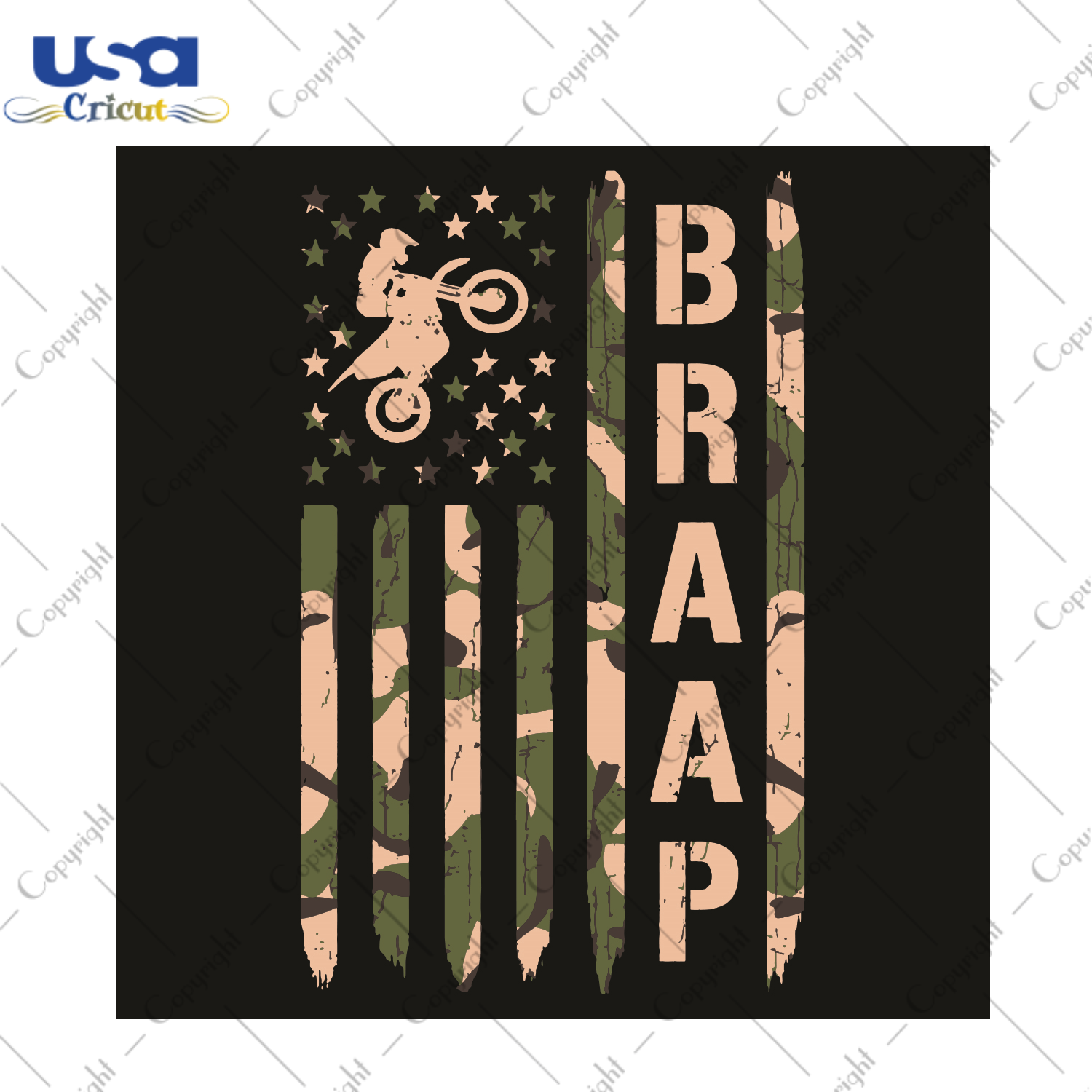 Braap Dirt Bike Camo Motocross Trending Gift Diy Crafts Svg Files For Cricut, Silhouette Sublimation Files