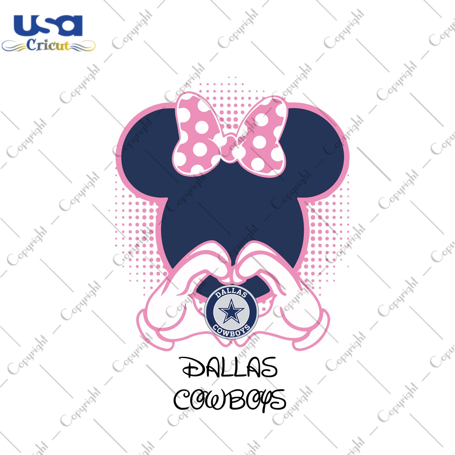 Breast Cancer Dallas Cowboys Breast Cancer Gift Diy Crafts Svg Files For Cricut, Silhouette Sublimation Files