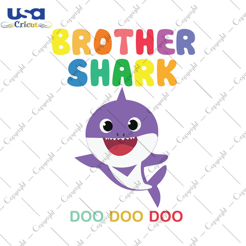 Brother Shark Svg, Trending Svg, Brother Shark, Diy Crafts SVG Files For Cricut, Silhouette Sublimation Files Shirt Design Ideas  Instant Download - USA Cricut