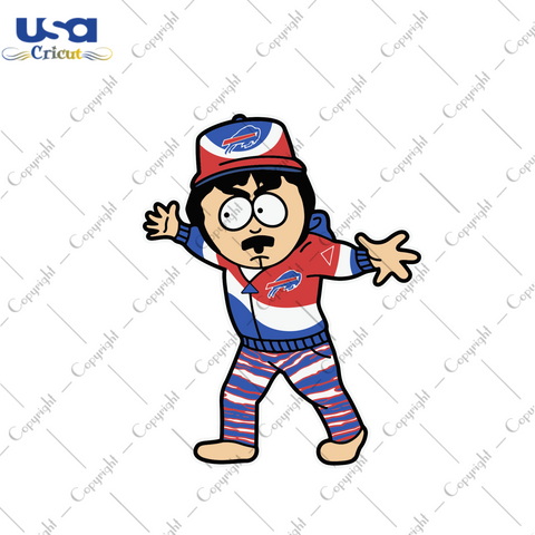 Buffalo Bills Randy Marsh Svg, Sport Svg, Buffalo Bills Svg, Bills Svg, Randy Marsh Svg, Randy Marsh Character Svg, Football Svg, Football Lovers, Football Gifts, NFL Svg, NFL Teams Svg, NFL Champs Svg, Cut File, Silhouette Files