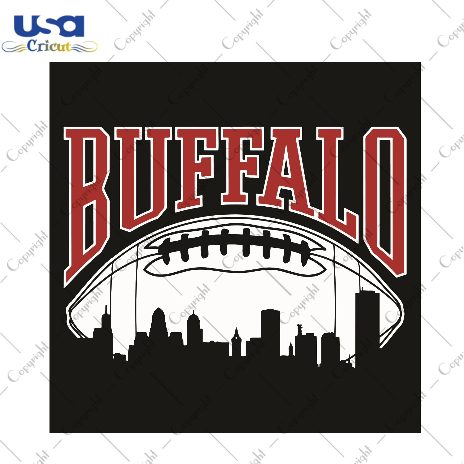 Buffalo Football Sport Gift Diy Crafts Svg Files For Cricut, Silhouette Sublimation Files