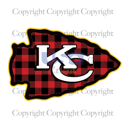 Buffalo Plaid Kansas City Chiefs, Sport Svg, Kansas City Chiefs Svg, Kansas City Chiefs Logo, Diy Crafts SVG Files For Cricut, Silhouette Sublimation Files Shirt Design Ideas  Instant Downloa