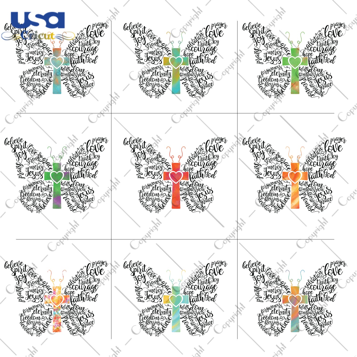 Bundle Butterfly Christmas Gifts, Shirt For Christmas Svg File Diy Crafts Svg Files For Cricut, Silhouette Sublimation Files - USA Cricut