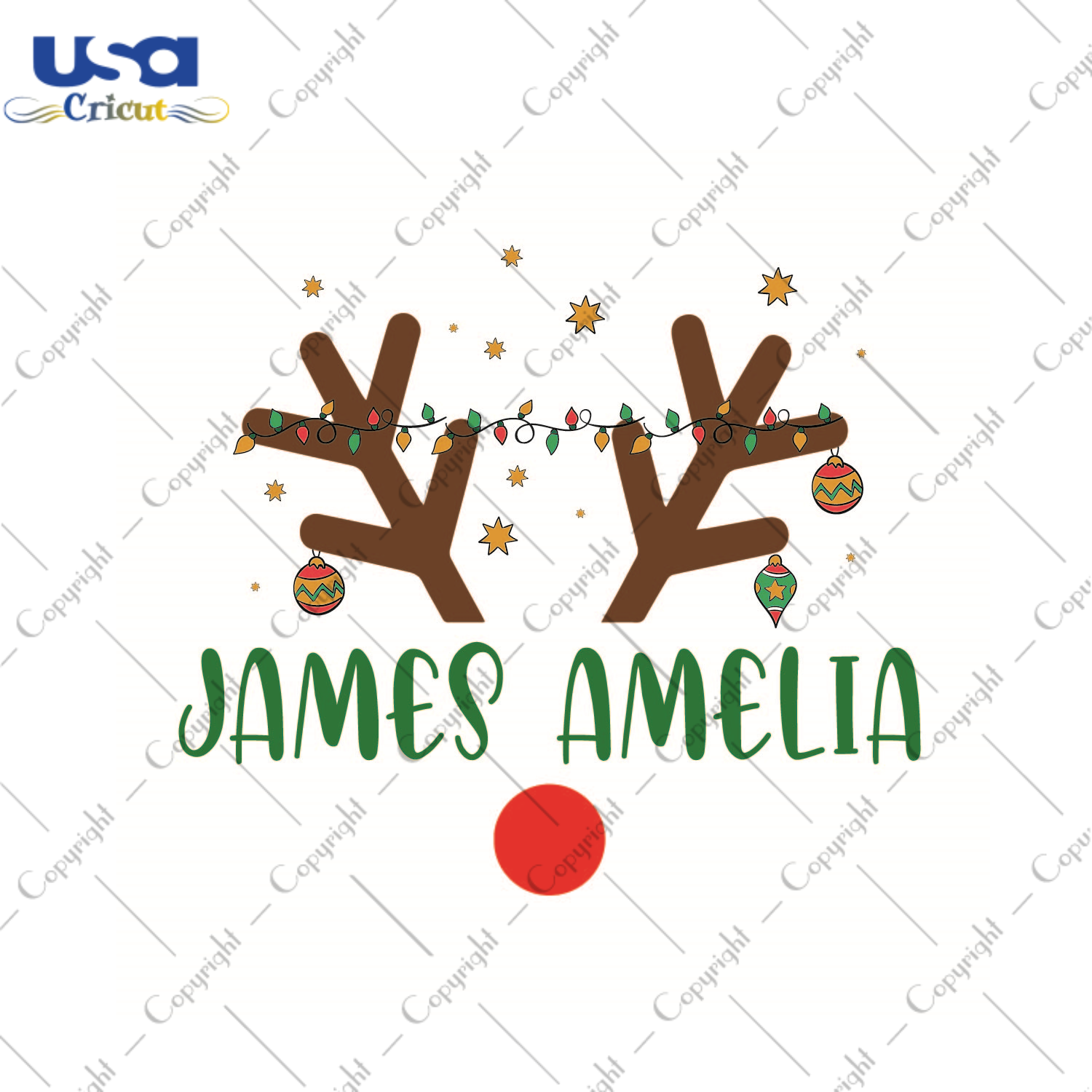 Funny Gift, James Amelia Reindeer Diy Crafts Svg Files For Cricut, Silhouette Sublimation Files