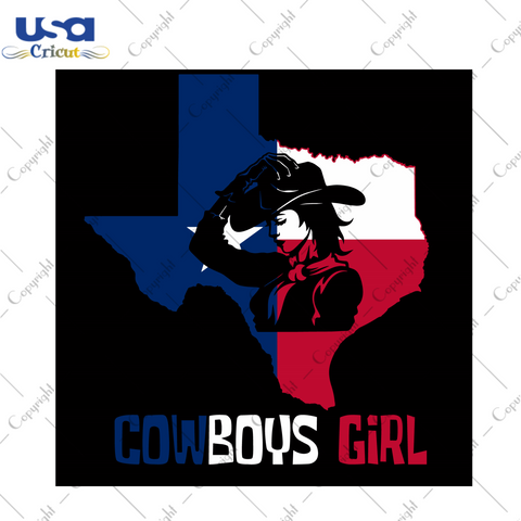 Gift For Her Texas Cowboys Girl Diy Crafts Svg Files For Cricut, Silhouette Sublimation Files