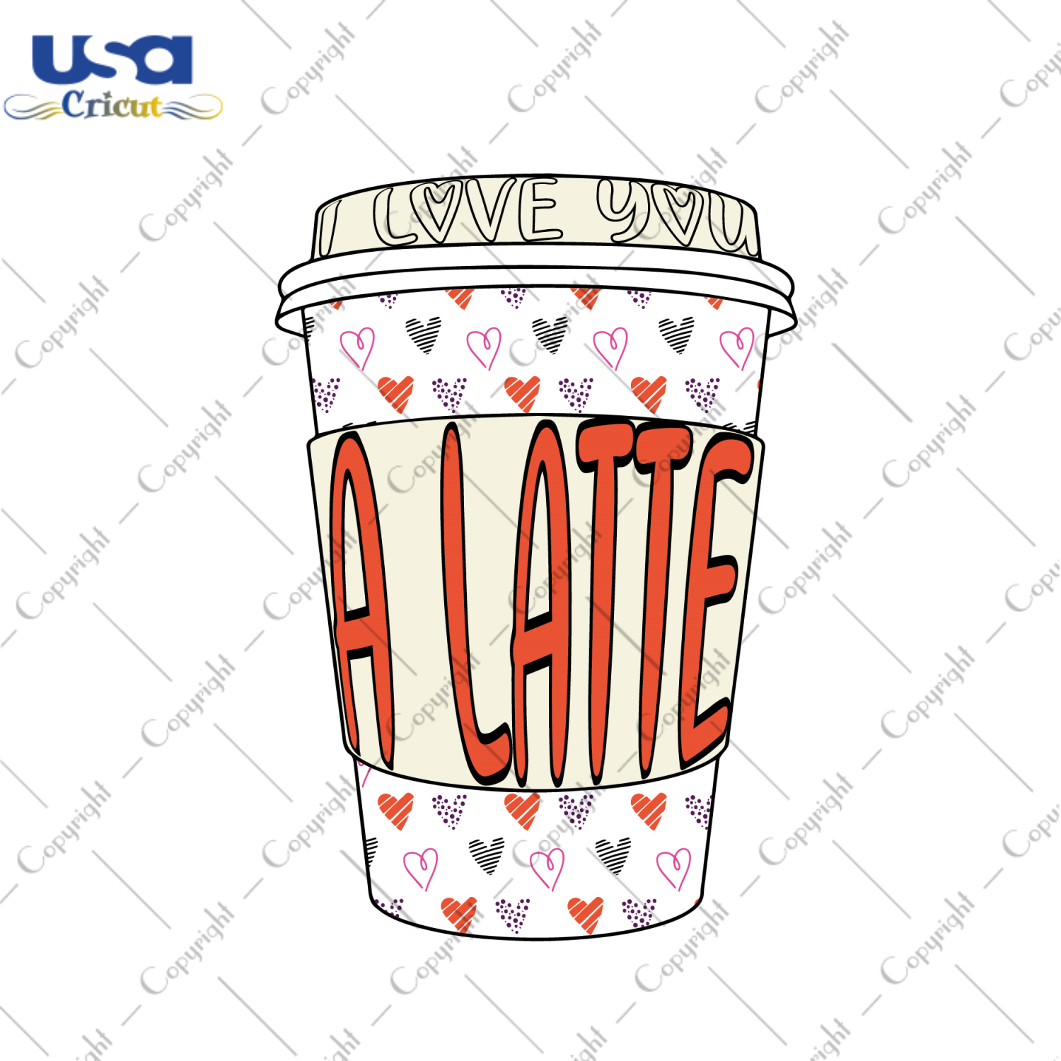 Valentines Day Gift, A Latte Lover Diy Crafts Svg Files For Cricut, Silhouette Sublimation Files