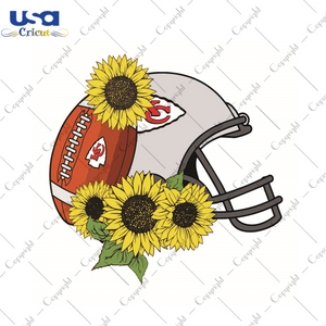 Nfl Football Helmet For Chiefs Fans Diy Crafts Svg Files For Cricut, Silhouette Sublimation Files