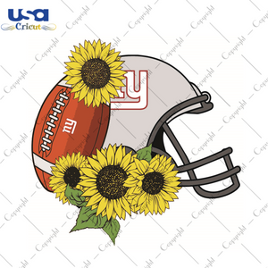 Nfl Football Helmet For Giants Fans Diy Crafts Svg Files For Cricut, Silhouette Sublimation Files