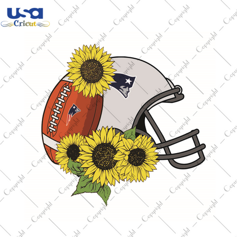 Nfl Football Helmet For Patriots Fans Diy Crafts Svg Files For Cricut, Silhouette Sublimation Files