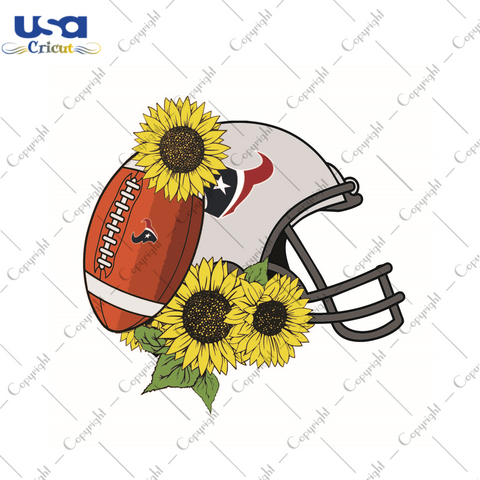 Nfl Football Helmet For Texans Fans Diy Crafts Svg Files For Cricut, Silhouette Sublimation Files