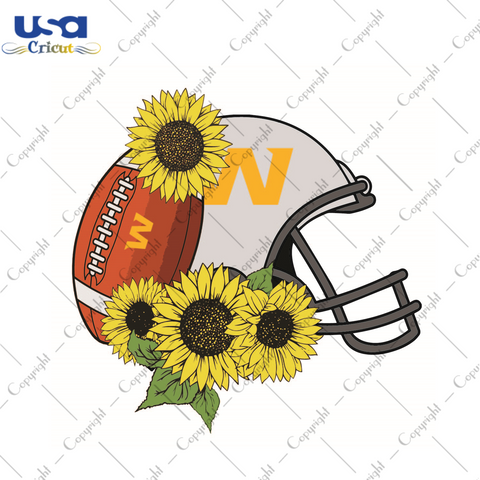 Nfl Football Helmet For Washington Football Team Fans Diy Crafts Svg Files For Cricut, Silhouette Sublimation Files