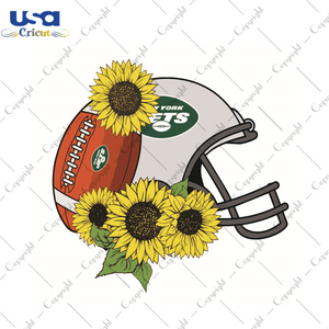 Nfl Football Helmet For New York Jets Fans Diy Crafts Svg Files For Cricut, Silhouette Sublimation Files