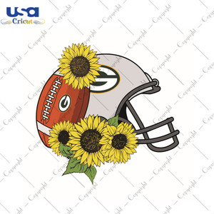 Nfl Football Helmet For Packers Fans Diy Crafts Svg Files For Cricut, Silhouette Sublimation Files