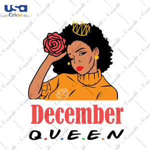 December Queen Birthday Party Decor Diy Crafts Svg Files For Cricut