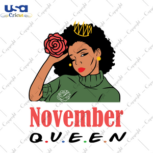 November Queen Birthday Party Diy Crafts Svg Files For Cricut