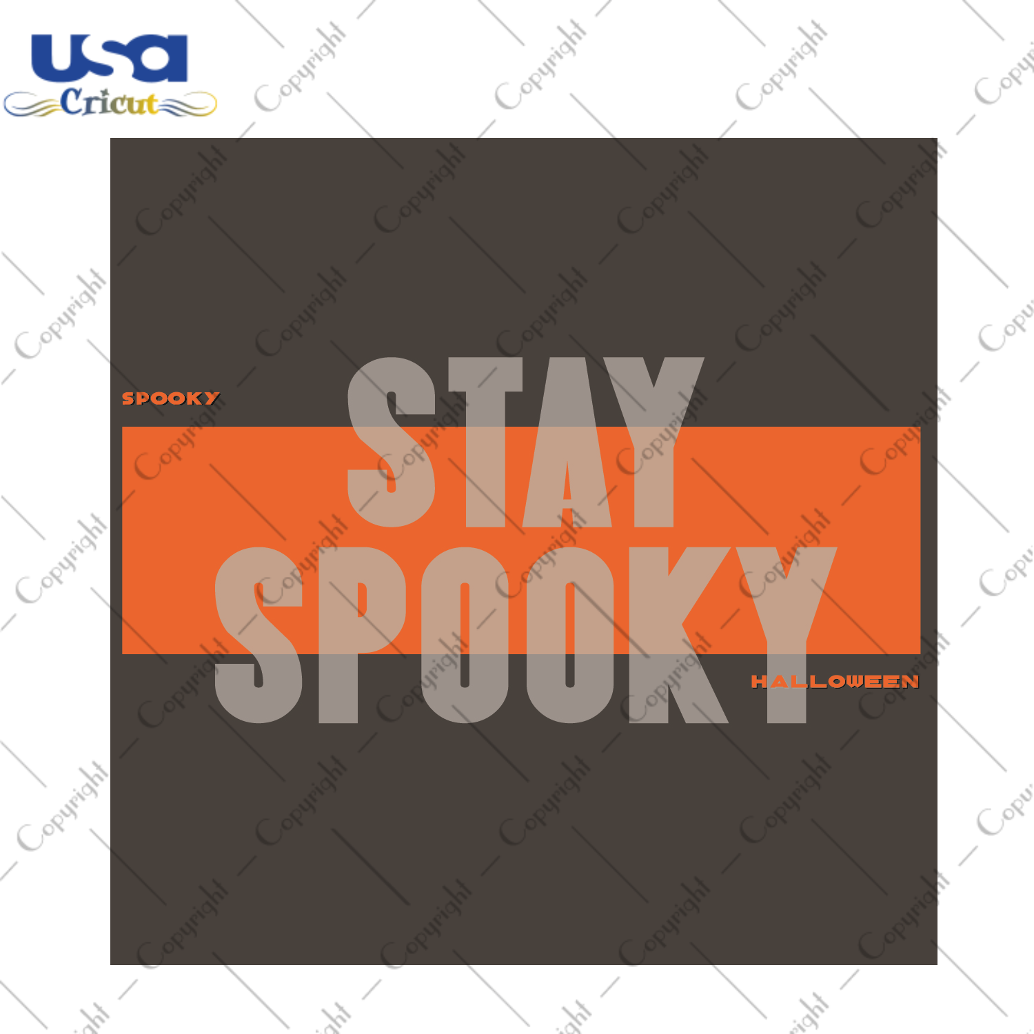 Stay Spooky Halloween Gift Design Diy Crafts Svg Files For Cricut, Silhouette Sublimation Files