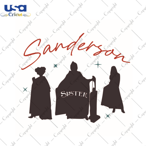 Halloween Witches Gift, Sanderson Sisters Diy Crafts Svg Files For Cricut, Silhouette Sublimation Files