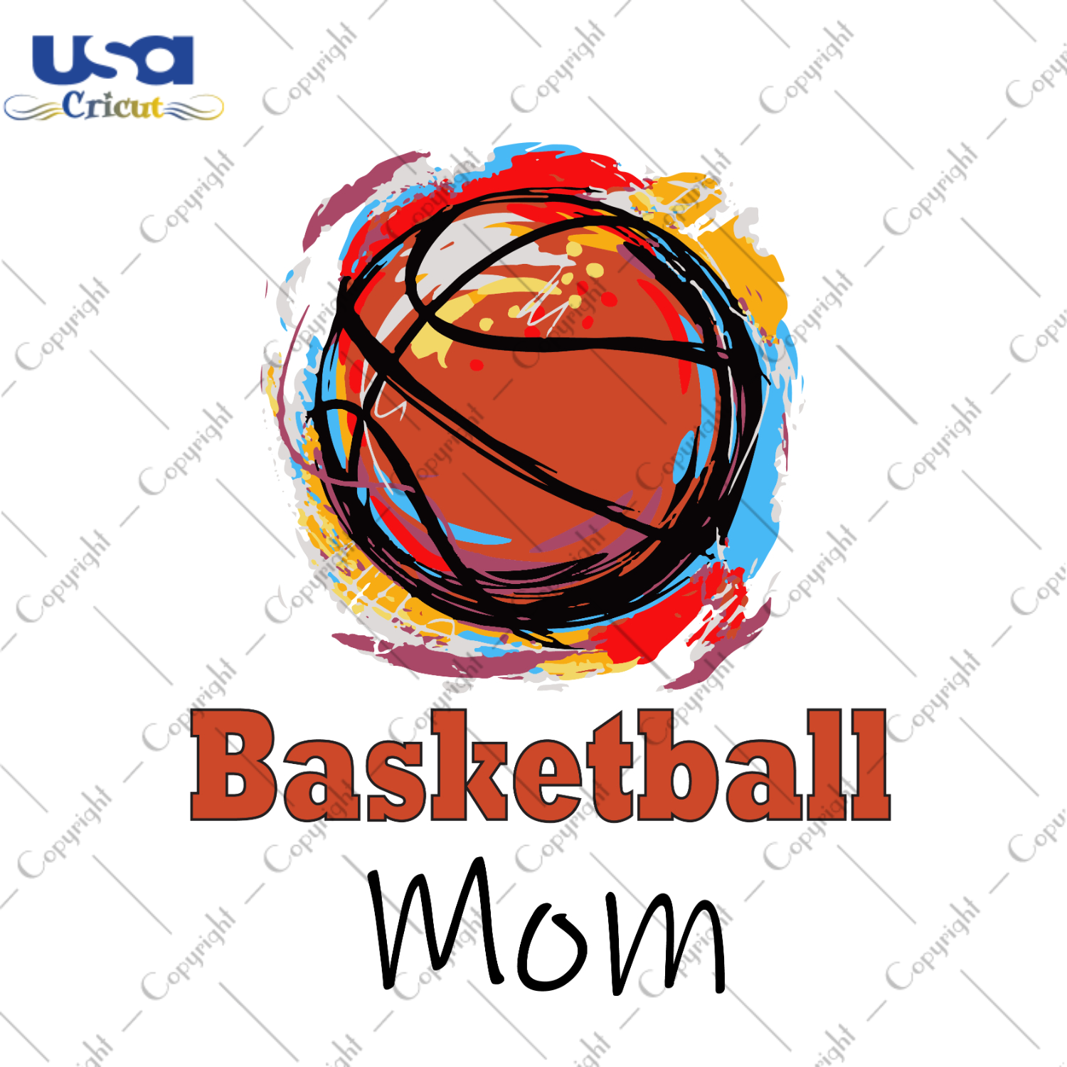 Basketball Mom T shirt Svg Sport Lover Cameo Htv Prints