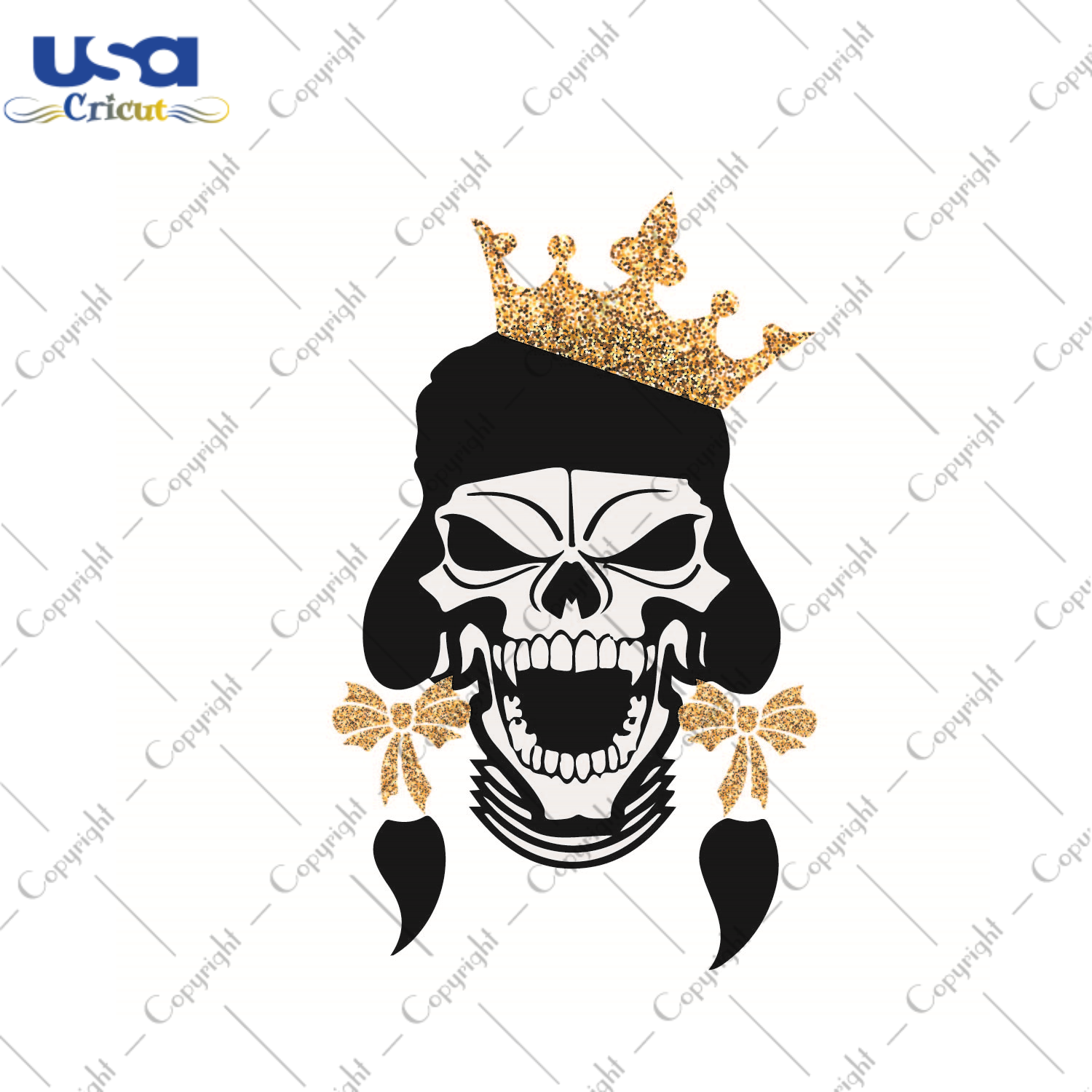 Queen Skull Gift Diy Crafts Svg Files For Cricut, Silhouette Sublimation Files