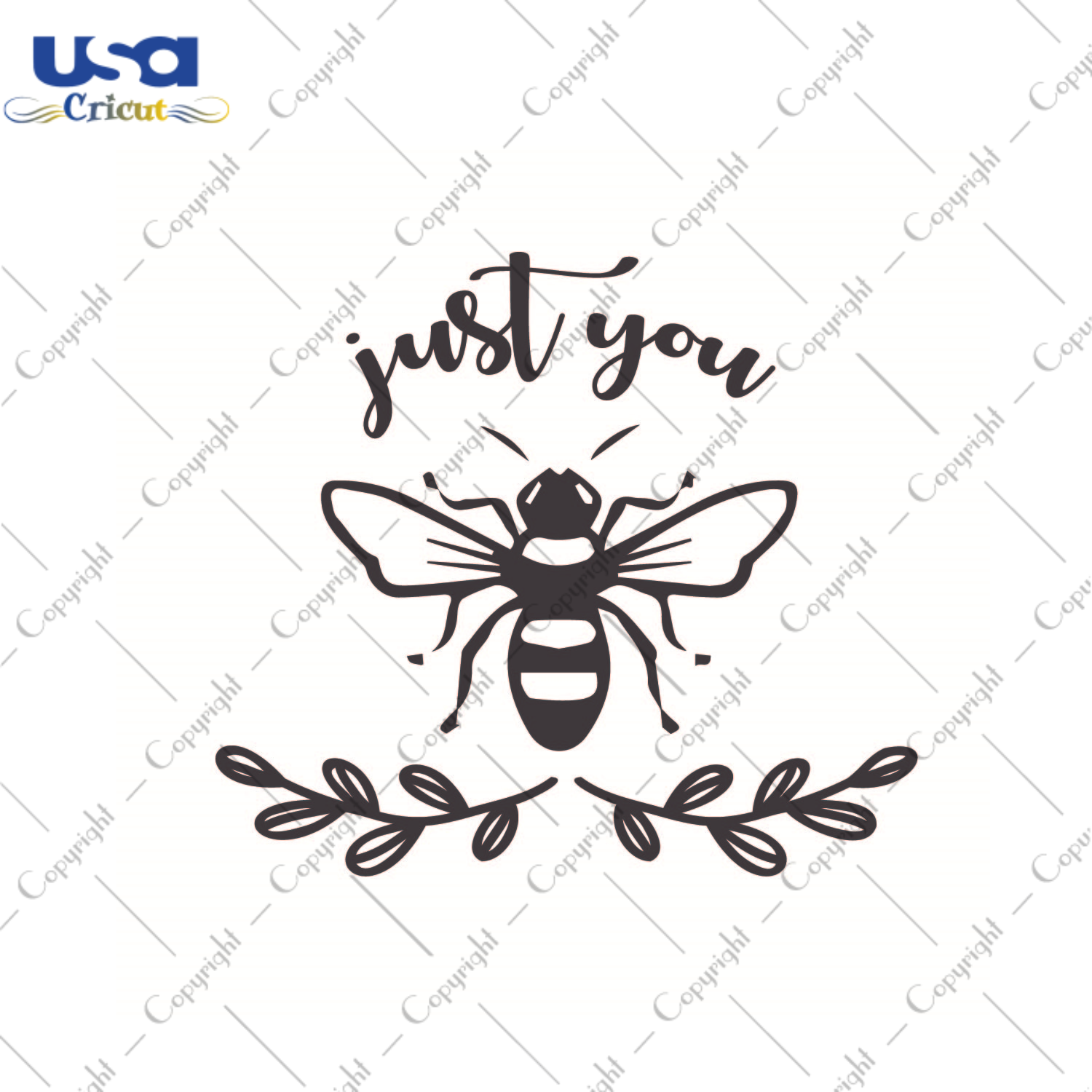 Bee Kind Gift, Just You Silhouette SVG Diy Crafts Svg Files For Cricut, Silhouette Sublimation Files