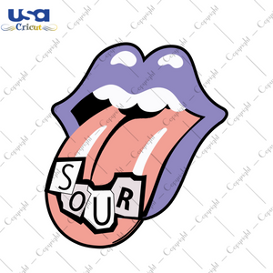 Trendy Rolling Stone Sour Fashion Logo Diy Crafts Svg Files For Cricut, Silhouette Sublimation Files