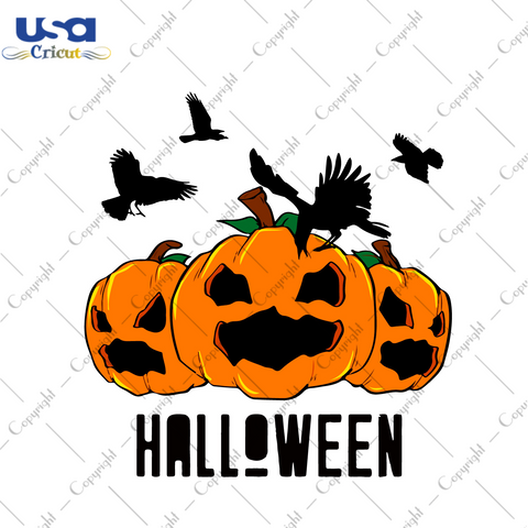 Halloween 2021, Scary Pumpkin Graphic Design Diy Crafts Svg Files For Cricut, Silhouette Sublimation Files