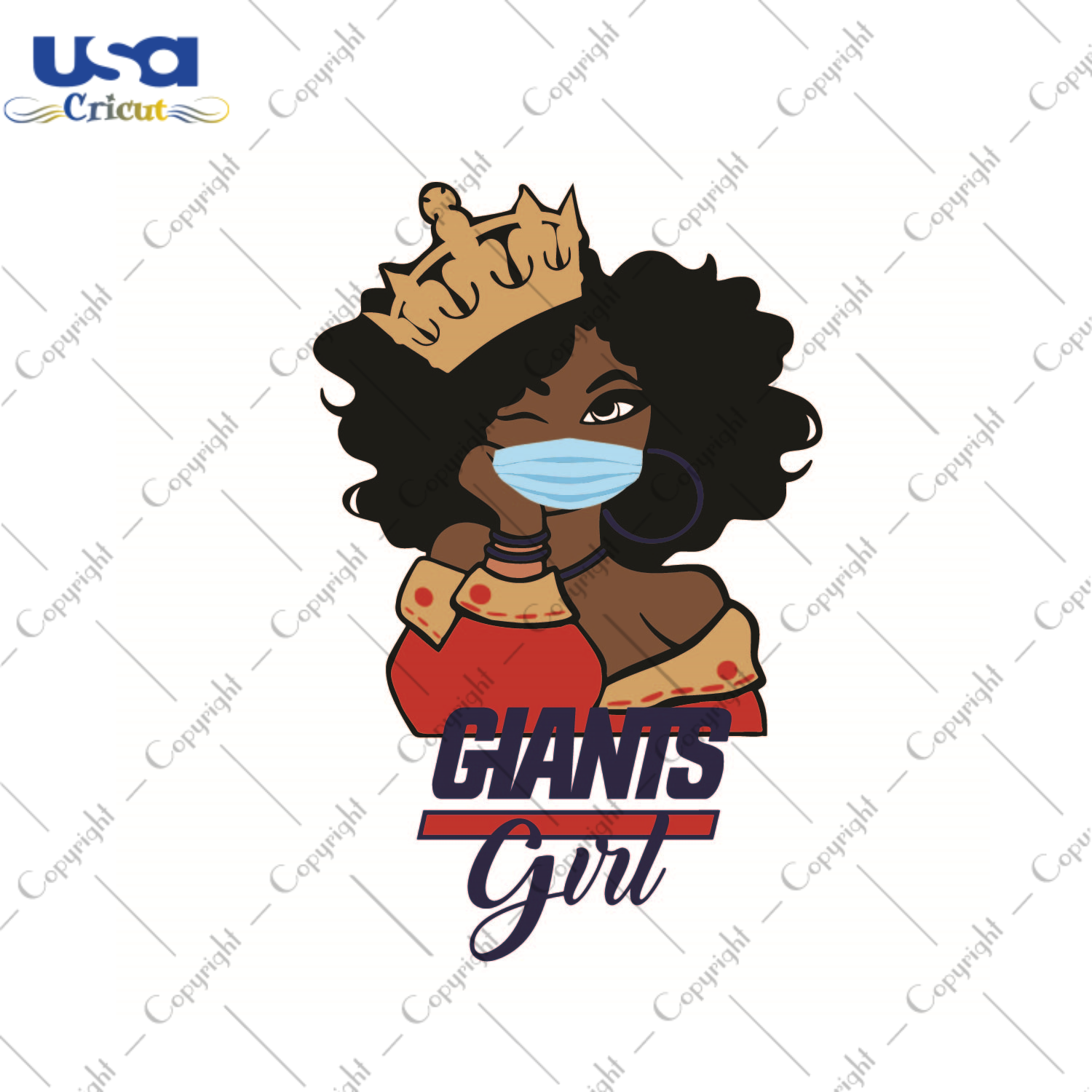 American Football, Nfl Giants Girl Gift Idea Diy Crafts Svg Files For Cricut, Silhouette Sublimation Files